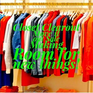 CLOSET CLEAN OUT 🌸